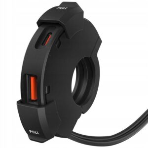 Motocyklowe gniazdo - USB QC + PD - MUS51 Power Ring